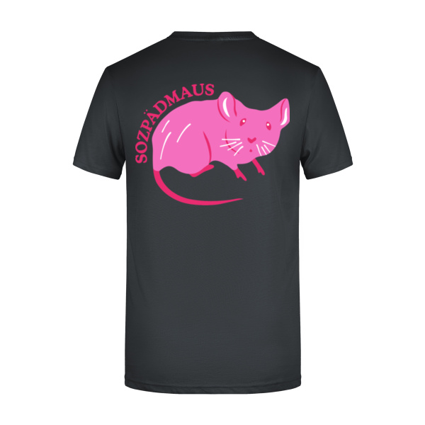 Kollektion SozPäd: Rückendruck  - Men's Basic-T Miniaturansicht